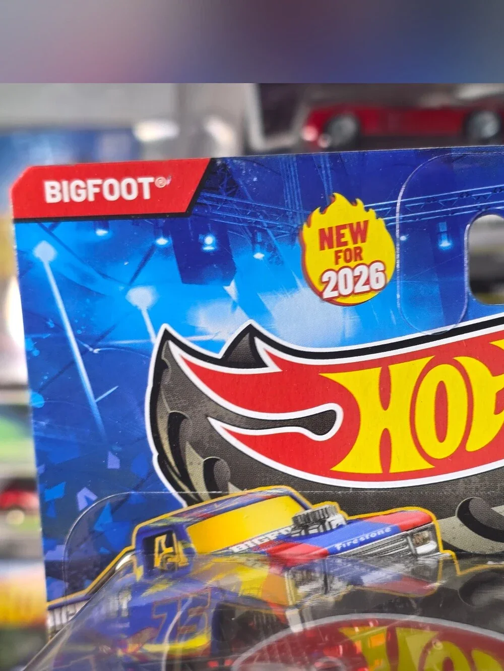 Hot Wheels Monster Trucks 2026 Bigfoot Leading Legends
